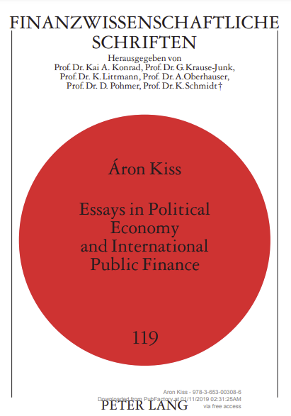 Essays in Political Economy and International Public Finance