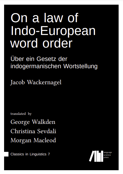 On a law of Indo-European word order