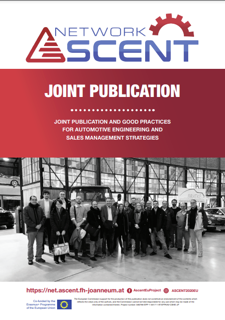 Network ASCENT: Joint publivation and good practices for automotive engineering and sales management setrategies