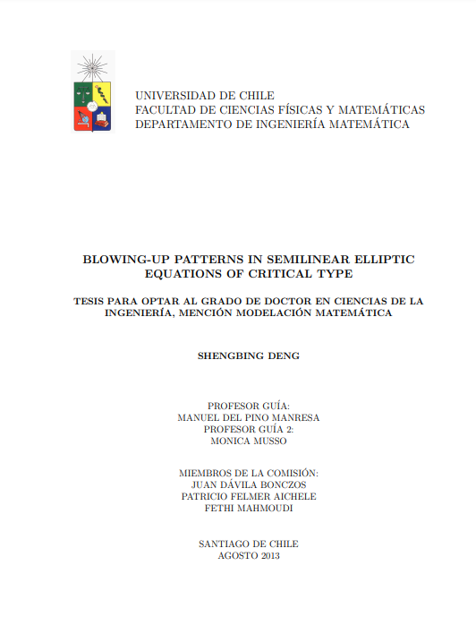 Blowing-up patterns in semilinear elliptic equations of critical type
