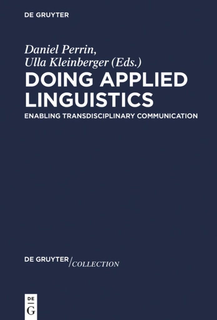 Doing Applied Linguistics