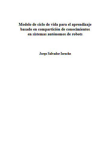 Modelo de ciclo de vida para el aprendizaje basado en compartición de conocimientos