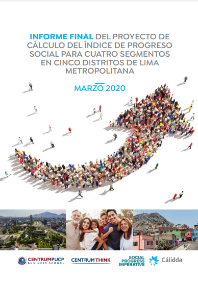 Informe Final del Proyecto de Cálculo del Índice de Progreso Social para cuatro segmentos en cinco distritos