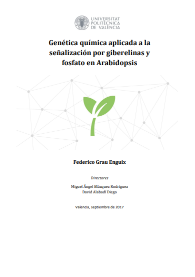 Genética Química aplicada a la señalización por giberelinas y fosfato en Arabidopsis