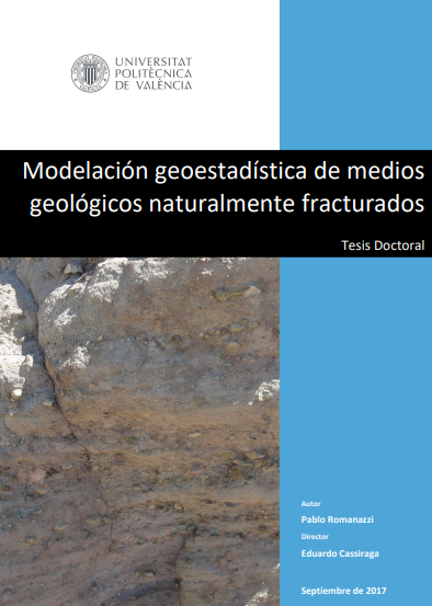 Modelación geoestadística de medios geológicos naturalmente fracturados