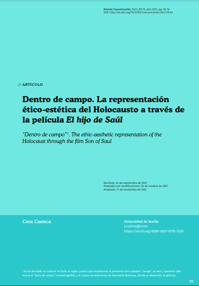 Dentro de campo. La representación ético-estética del Holocausto a través de la película El hijo de Saúl