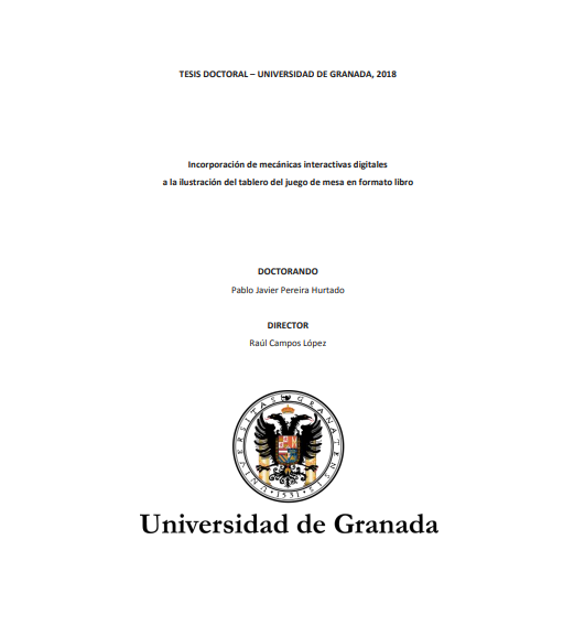 Incorporación de mecánicas interactivas digitales a la ilustración del tablero del juego de mesa en formato libro