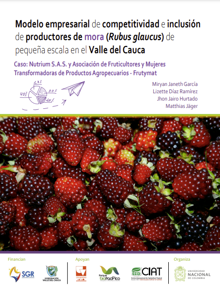 Modelo empresarial de competitividad e inclusión de productores de mora (Rubus glaucus) de pequeña escala en el Valle del Cauca. Caso
