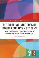 The Political Attitudes of Divided European Citizens