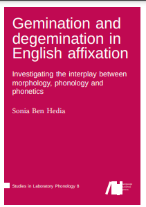 Gemination and degemination in English affixation