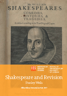 Shakespeare and Revision