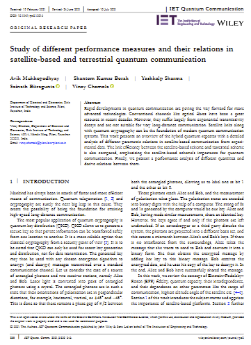 Study of different performance measures and their relations in satellite-based and terrestrial quantum communication