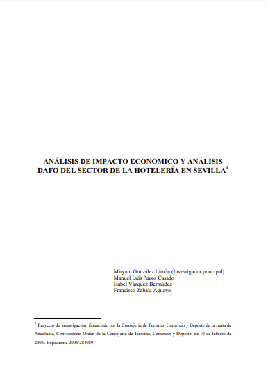 Análisis de impacto económico y análisis DAFO del sector de la hostelería en Sevilla