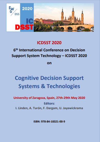 Proceedings of the 2020 International Conference on Decision Support System Technology: Cognitive Decision Support Systems &amp; Technologies