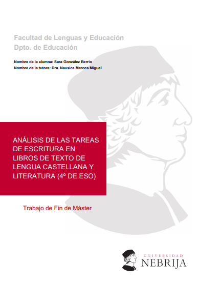 Análisis de las tareas de escritura en libros de texto de lengua castellana y literatura (4º de ESO)