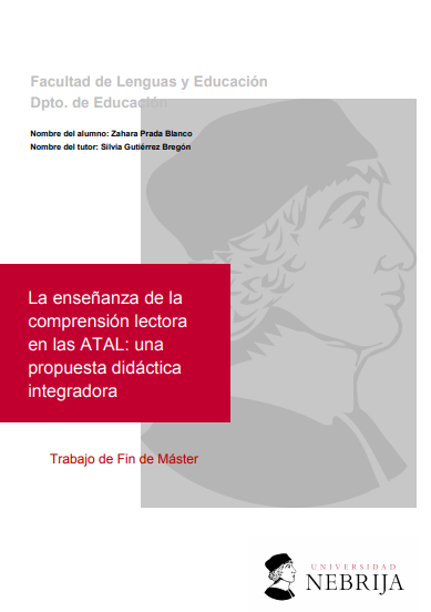 La enseñanza de la  comprensión lectora  en las ATAL: una  propuesta didáctica  integradora