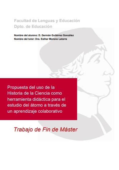 Propuesta del uso de la  Historia de la Ciencia como  herramienta didáctica para el  estudio del átomo a través de  un aprendizaje colaborativo