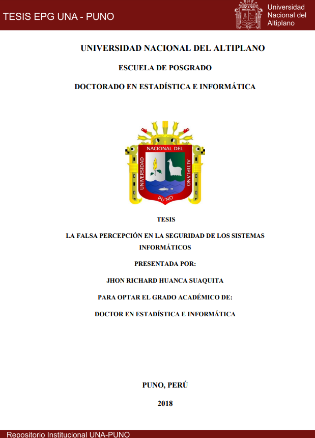 La falsa percepción en la seguridad de los sistemas informáticos