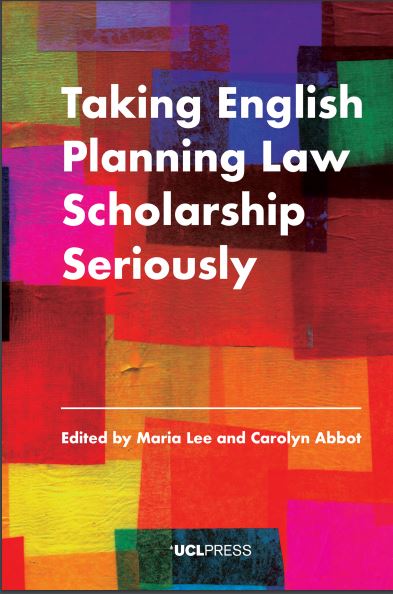 Taking English Planning Law Scholarship Seriously