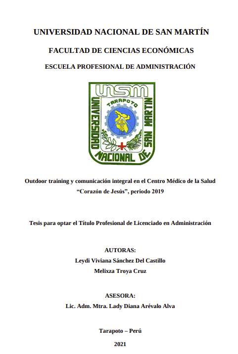 Outdoor training y comunicación integral en el Centro Médico de Salud Corazón de Jesús