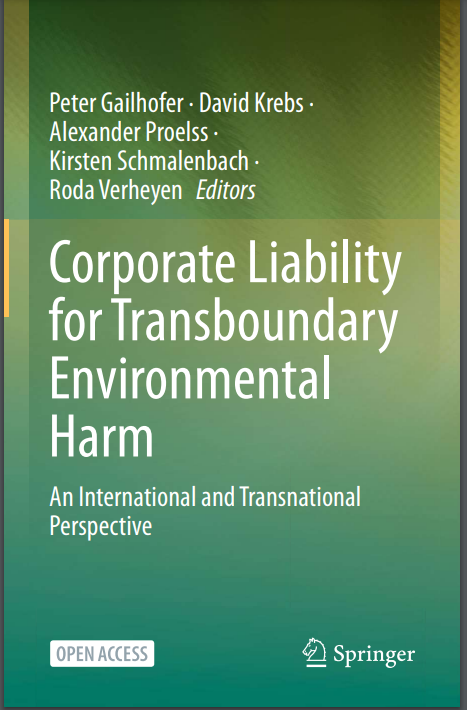 Corporate Liability for Transboundary Environmental Harm