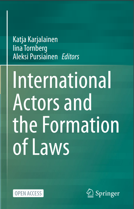 International Actors and the Formation of Laws