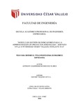 Modelo de gestión de indicadores para la administración de proyectos aprendizaje - servicio