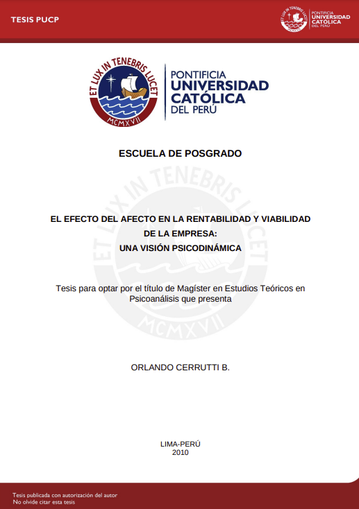 El efecto del afecto en la rentabilidad y viabilidad de la empresa