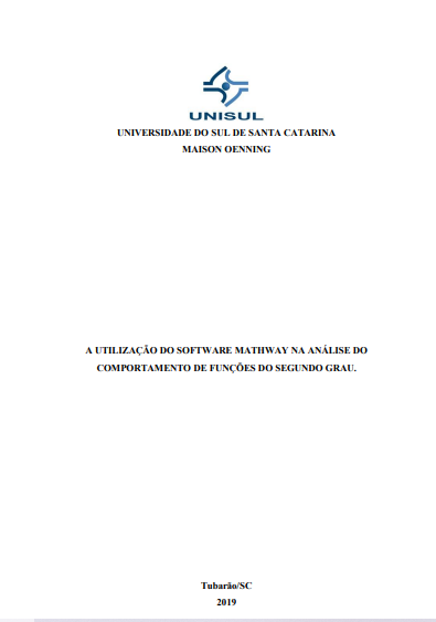 A utilização do software Mathway na análise do comportamento de funções do segundo grau