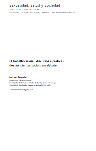 O trabalho sexual: discursos e práticas dos assistentes sociais em debate