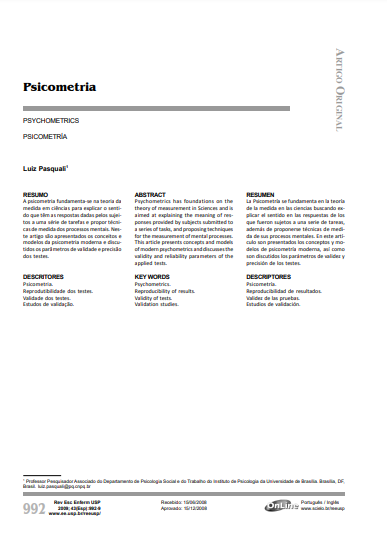 Psicometria