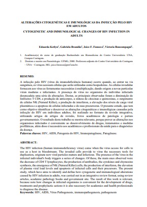 Alterações citogenéticas e imunológicas da infecção pelo HIV em adultos