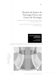 Desafios do ensino de psicologia clínica em cursos de psicologia