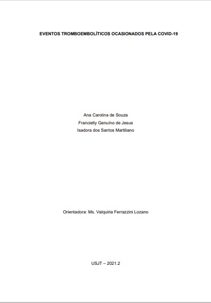 Eventos tromboembolíticos ocasionados pela covid-19