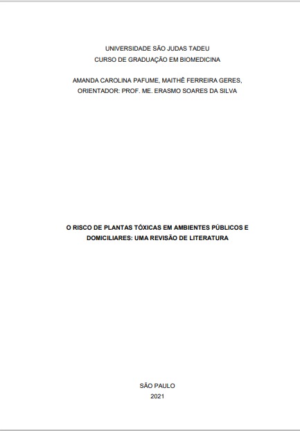 O risco de plantas tóxicas em ambientes públicos e domiciliares