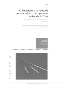 O tratamento da ansiedade por intermédio da acupuntura: um estudo de caso