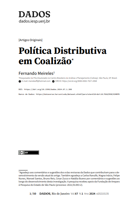 Política Distributiva em Coalizão