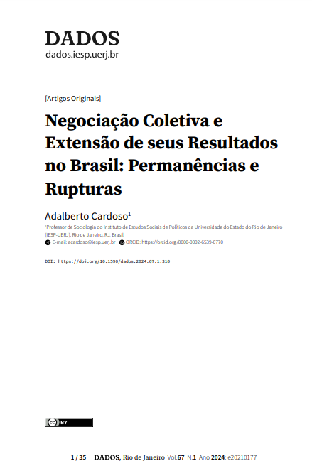 Negociação Coletiva e Extensão de seus Resultados no Brasil: Permanências e Rupturas