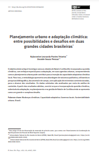 Planejamento urbano e adaptação climática: entre possibilidades e desafios em duas grandes cidades brasileiras