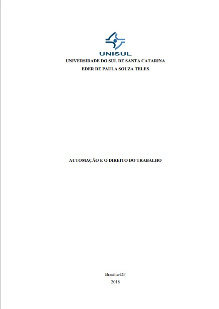 Automação e o direito do trabalho