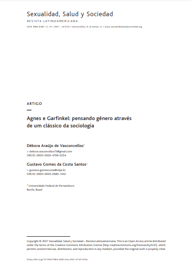 Agnes e Garfinkel: pensando gênero através de um clássico da sociologia