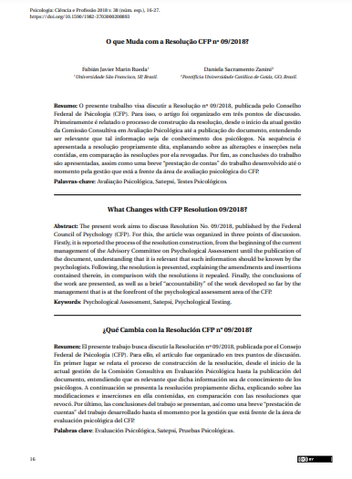 O que Muda com a Resolução CFP n° 09/2018?