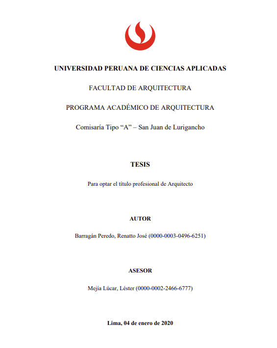 Comisaría Tipo &quot;A&quot; - San Juan de Lurigancho