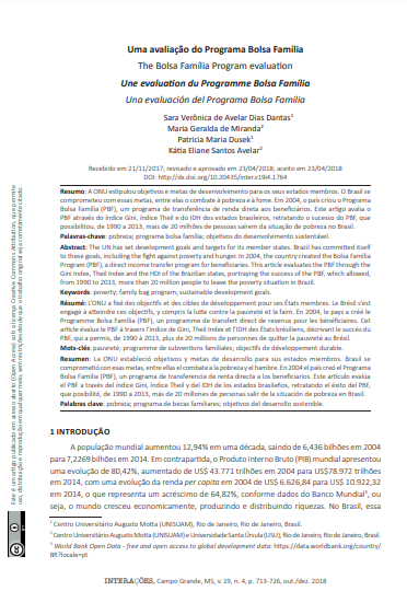 Uma avaliação do Programa Bolsa Família