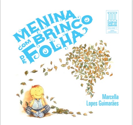 Menina com brinco de folha