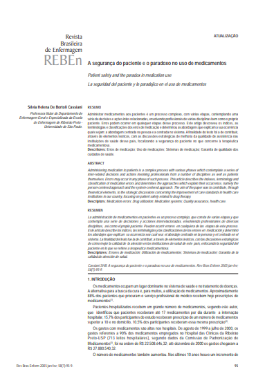 A segurança do paciente e o paradoxo no uso de medicamentos