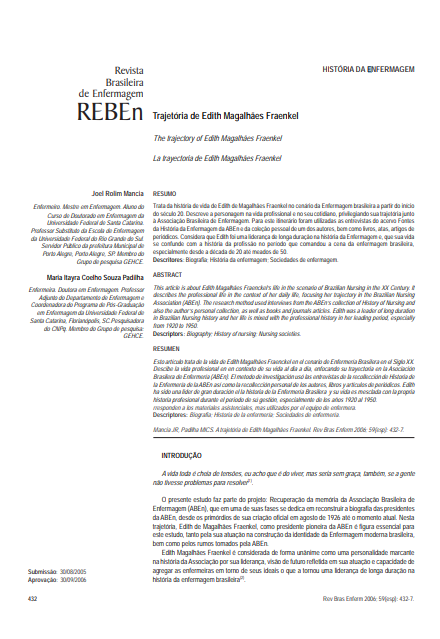 Trajetória de Edith Magalhães Fraenkel