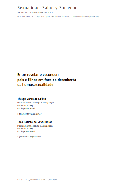 Entre revelar e esconder: pais e filhos em face da descoberta da homossexualidade