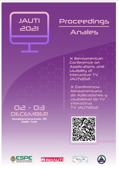 Proceedings of the X Iberoamerican Conference on Applications and Usability of Interactive TV jAUTI2021