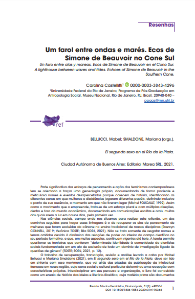 Um farol entre ondas e marés. Ecos de Simone de Beauvoir no Cone Sul